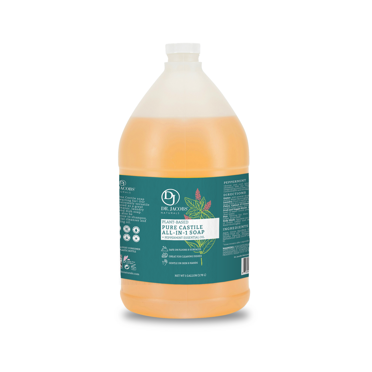 Peppermint All in 1 Castile Soap