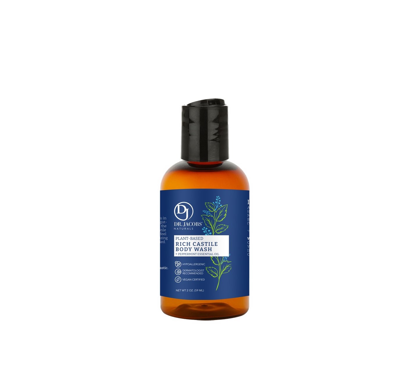 Peppermint Castile Body Wash