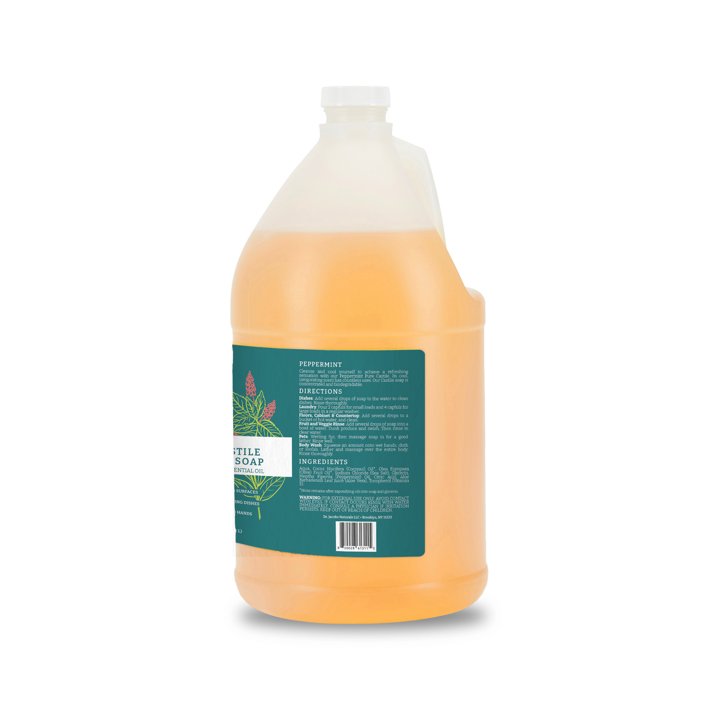 Peppermint All in 1 Castile Soap