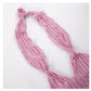 Pink Halter Ruffle Dress