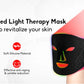 Skin Care Rejuvenating LED Face Mask with 216 light chips and  7 Colors