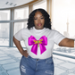 Pretty Bow (Pink) | T-Shirt