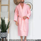 Premium Waffle Piping Robe