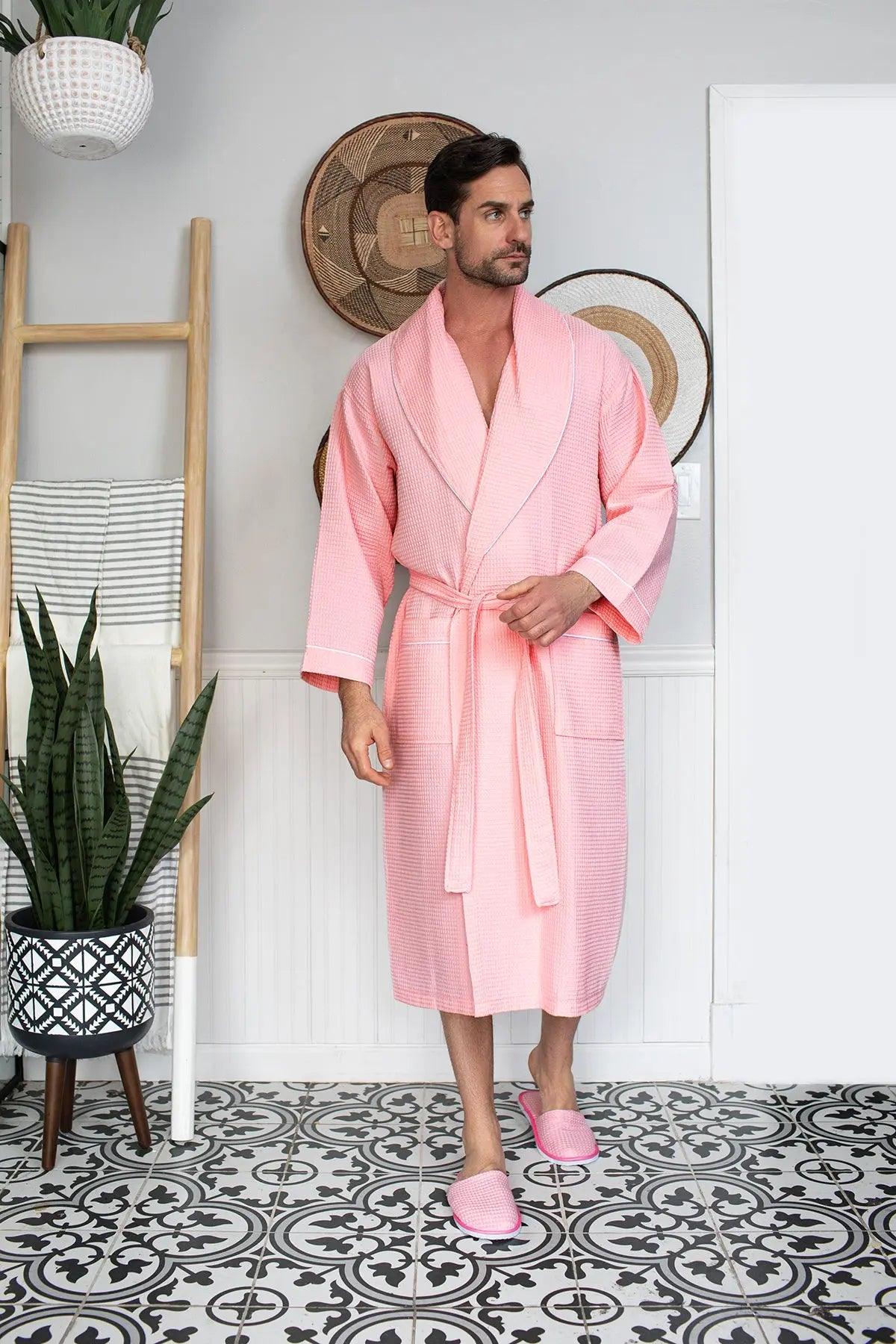 Premium Waffle Piping Robe