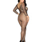 Fishnet Open Crotch Bodystocking