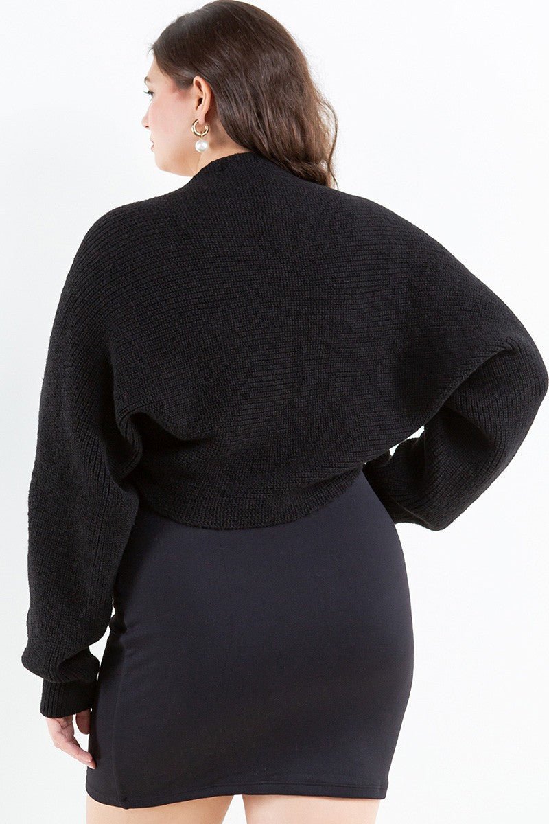 Knit Shrug Cropped Cardigan | Everyday Layering Essential