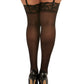 Lace Top Sheer Thigh High