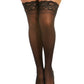 Laced Stay-up Sheer Thigh High