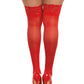 Laced Stay-up Sheer Thigh High