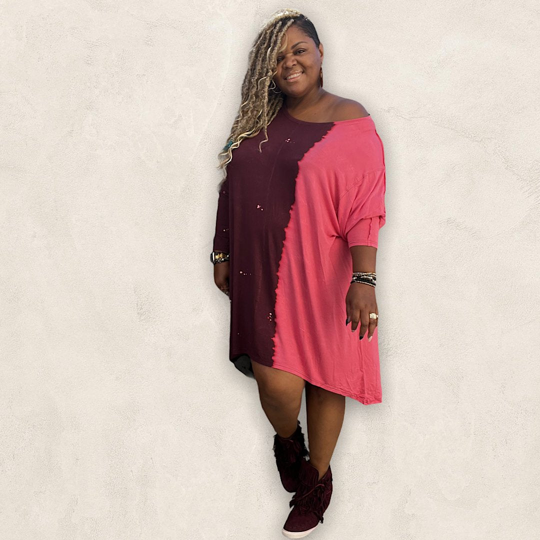 Loose Fit Shirt Dress