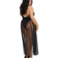 Mosaic Lace Teddy & Sheer Skirt