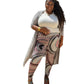 Multi Print Pants With Pockets