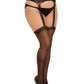 Sheer Suspender Pantyhose