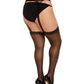 Sheer Suspender Pantyhose