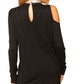 Silver Trim Mockneck Top