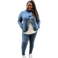 Sporty Cowl Next Activewear Set
