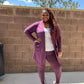 Long Sleeve Cardigan With Legging Set
