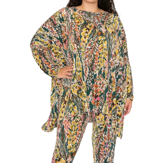 Multicolored Leggings Set