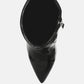 Pluto Block Heel Stiletto Ankle Boot