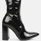 Pluto Block Heel Stiletto Ankle Boot