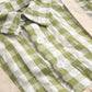 1pcs Plaid Pattern False 1 Pieces Design Lapel Bodysuit Onesies