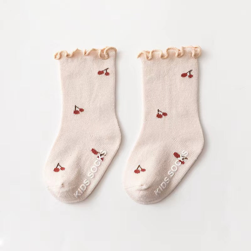 Floral Print Socks