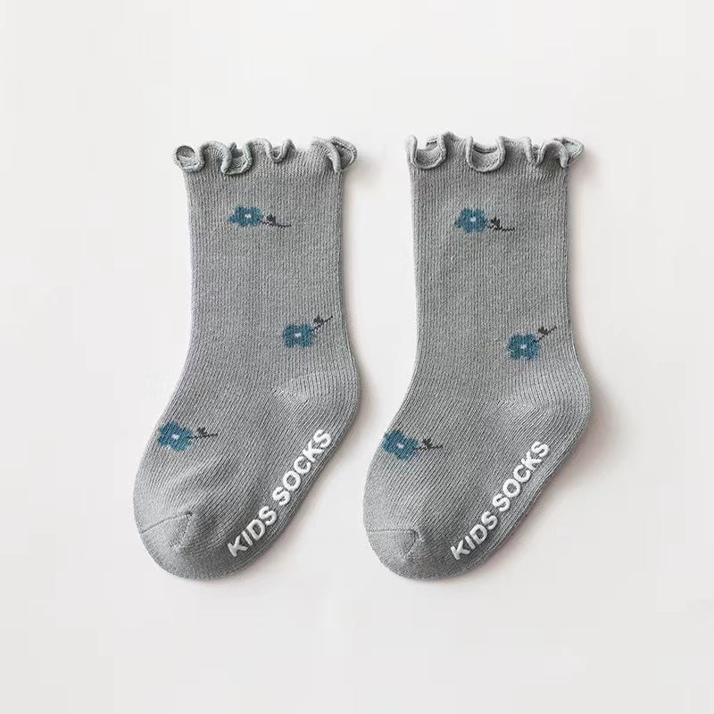 Floral Print Socks