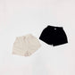 Solid Color Basic Denim Shorts With Pockets