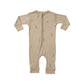 Dinosaur & Floral Print Pattern Zipper Front Design Jumpsuit