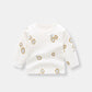 Allover Fruit Graphic 100% Pure Organic Cotton Side Snap Button Tops