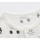 1pcs Rabbit Graphic Single Breasted Design Simply Jumpsuit Pajamas