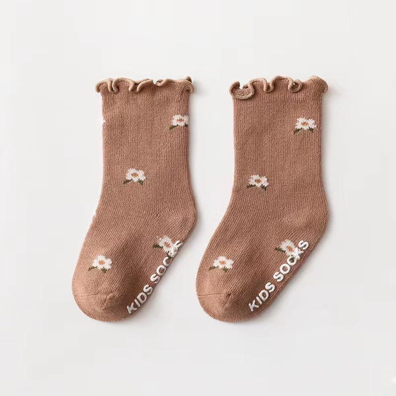 Floral Print Socks