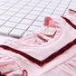 1pcs Contrast Tape Patched Frill Trim Sleeveless Onesies & Hat