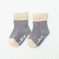 Two Colors Contrast Boneless Bottom Dispensing Socks