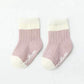 Two Colors Contrast Boneless Bottom Dispensing Socks