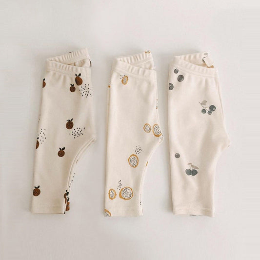 Allover Fruit Graphic Trousers Long Pant