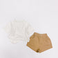 Solid Color Basic Denim Shorts With Pockets