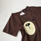 1pcs Cartoon Bear Graphic Simple Style Crotchets Jumpsuit