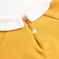 1pcs Cherry & Slogan Pattern Doll Neck Longsleeve Onesies
