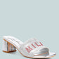 Punstar Rhinestone Embellished Milan Sandals