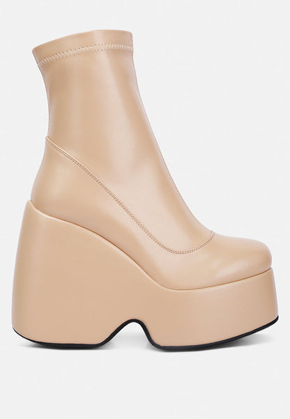 Purnell High Platform Ankle Boots