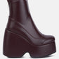 Purnell High Platform Ankle Boots