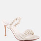 Qualie Ruched Strap Stiletto Sandals
