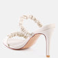 Qualie Ruched Strap Stiletto Sandals