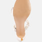Qualie Ruched Strap Stiletto Sandals