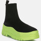 Quavo Knitted Platform Chunky Boots