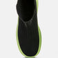 Quavo Knitted Platform Chunky Boots