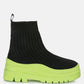 Quavo Knitted Platform Chunky Boots