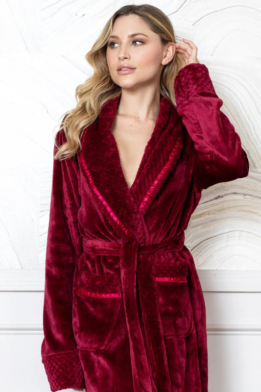 Ultra Soft Plush Bathrobe