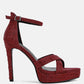 Regalia Rhinestone Embellished Stiletto Sandals